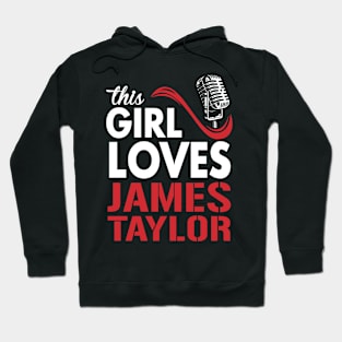 This Girl Loves James Hoodie